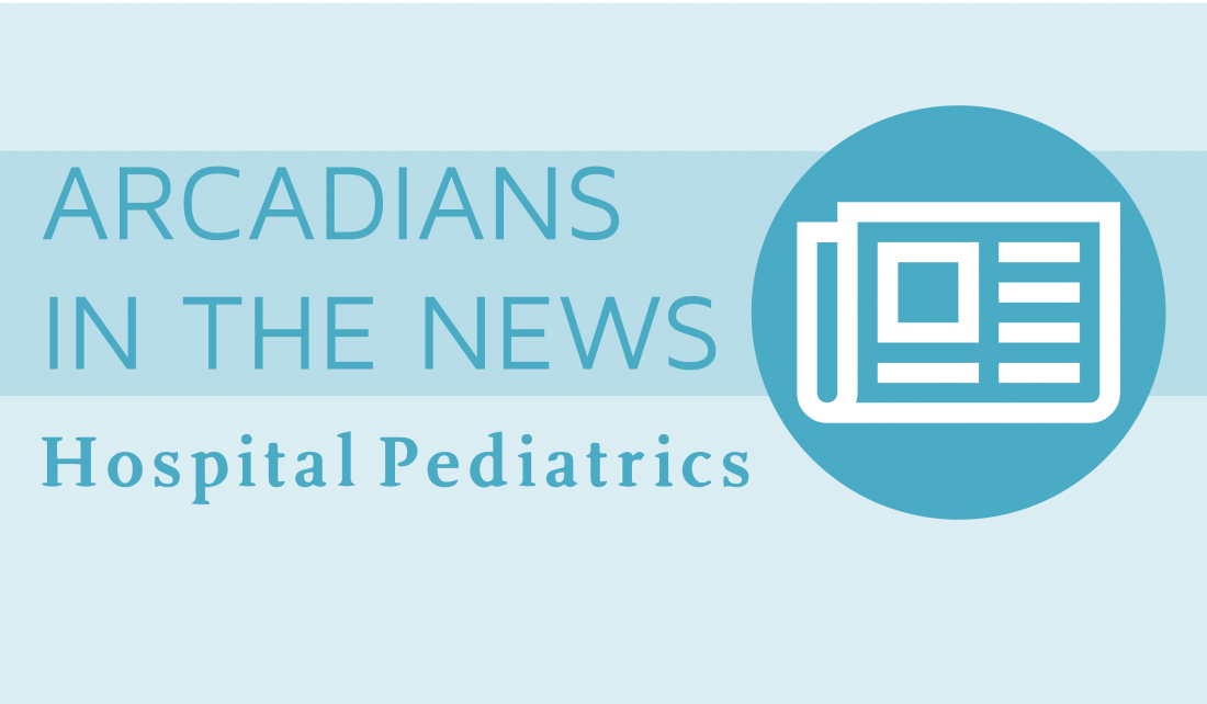 Arcadian Chris Boehmer Published in Hospital Pediatrics