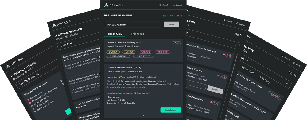 Arcadia Desktop: Point of Care Insights